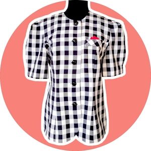✨️🏁Vintage Gingham Top🏁✨️